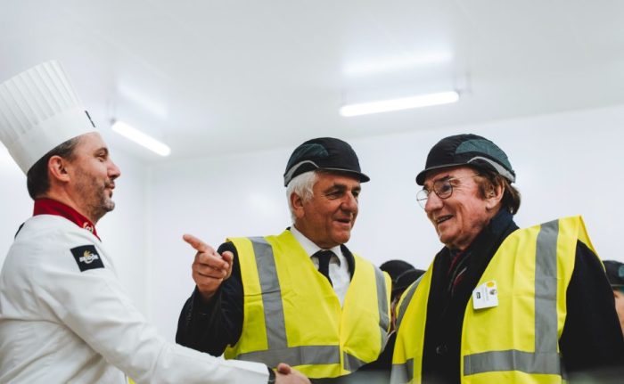 Inauguration of a new production site in Falaise (Normandie, FRANCE)